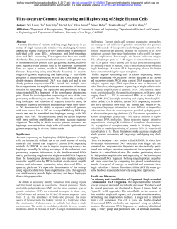 Ultra-Accurate Genome Sequencing And Haplotyping Of