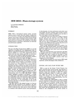 IBM 3850-Mass storage system