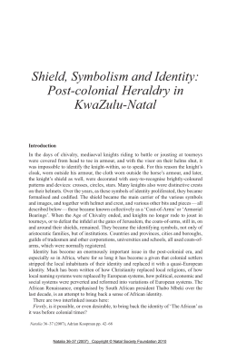 Shield, Symbolism and Identity