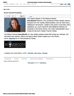 KarenRussellReading