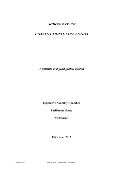 Australia is a good global citizen