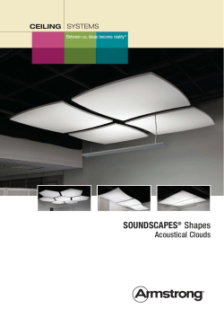 SoundScapes Data Sheet - Forman Building Systems