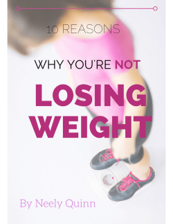 the 10 Reasons You`re Not Losing Weight