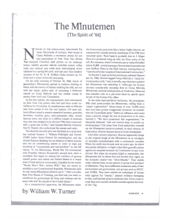 The Minutemen - WordPress.com