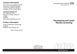 Karyotyping and cystic fibrosis screening GHPI0775_07_15