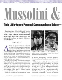 Their Little-Known Personal Correspondence