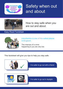 Safety When Out and About
