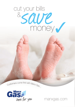 our energy advice brochure and save money.