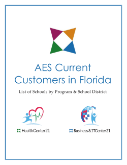 AES Current Customers in Florida