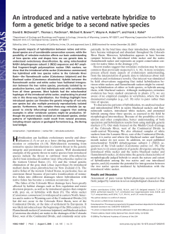 An introduced and a - University of Wyoming