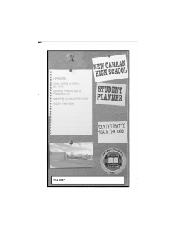 Handbook - New Canaan Public Schools