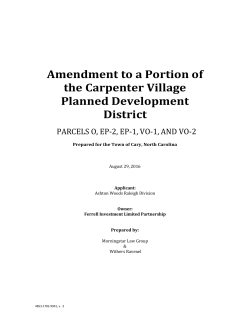 16-REZ-11 Carpenter Village (Ferrell Farms) PDD Document for