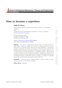 How to become a superhero