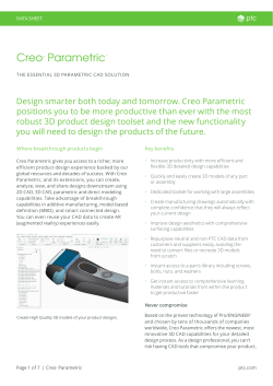 Creo&reg; Parametric