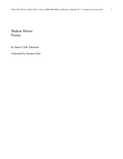 Shaken Mirror: Poems