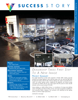 Don Joseph Toyota Success Story - Venture Lighting International, a