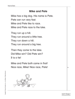 Level 08 Student Passage 2