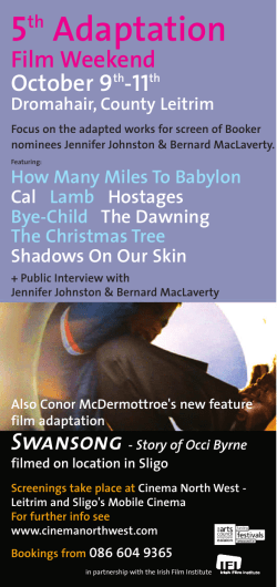5th Adaptation - Irish Film Institute