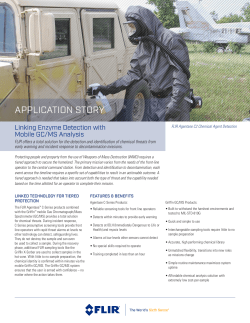 Linking Enzyme and GCMS Detection Technologies