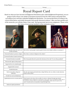 File - Ms. Waltrip`s AP Euro Class