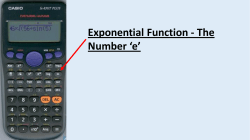 Exponential Function