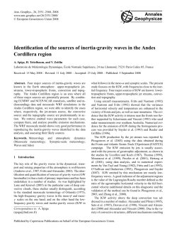 Identification of the sources of inertia