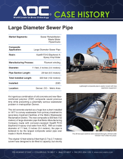 Large Diameter Sewer Pipe