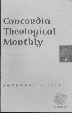 io Theological Monthly