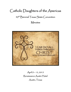 49th Biennial Texas State Convention