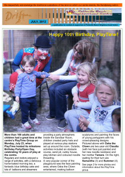 Happy 10th Birthday, PlayTime!