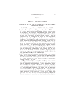 Kyllo v. United States - Justia US Supreme Court Center