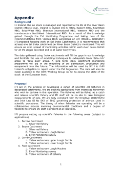 - Inland Fisheries Ireland