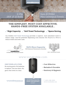 Spec Sheet - von Drehle