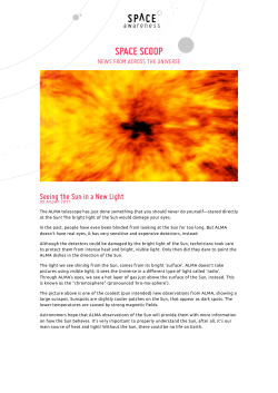 Seeing the Sun in a New Light