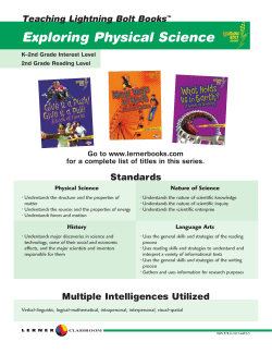 Teaching Exploring Physical Science