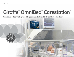 Giraffe&trade; OmniBed&trade; Carestation