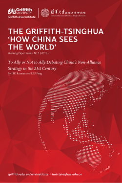 Debating China`s Non-Alliance Strategy in the