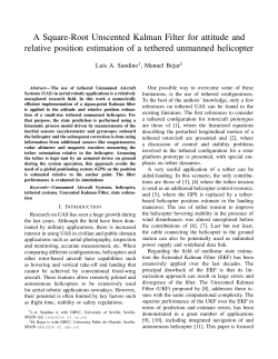 A Square-Root Unscented Kalman Filter for attitude - ec