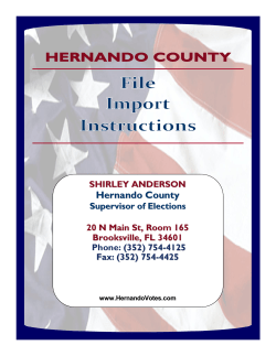 File Import Instructions