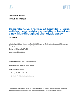 Comprehensive analysis of hepatitis B virus antiviral drug resistance