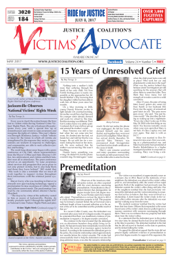 May 201 - Justice Coalition