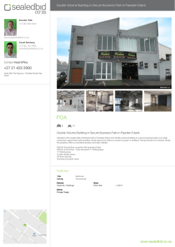 Double Volume Building in Secure Business Park