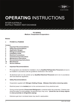PS Series Operating Manual