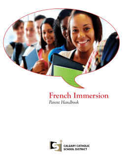 French Immersion