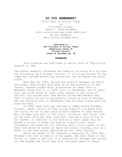 Do You Remember