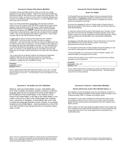 Sedition in WWI Lesson Plan1