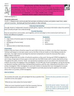 Structures of the Human Body