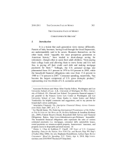 The Changing Face of Money