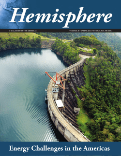 Energy Challenges in the Americas