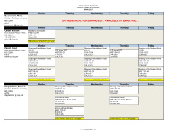 ON SABBATICAL FOR SPRING 2017. AVAILABLE BY EMAIL ONLY.